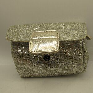 Metallic clutch  - silver